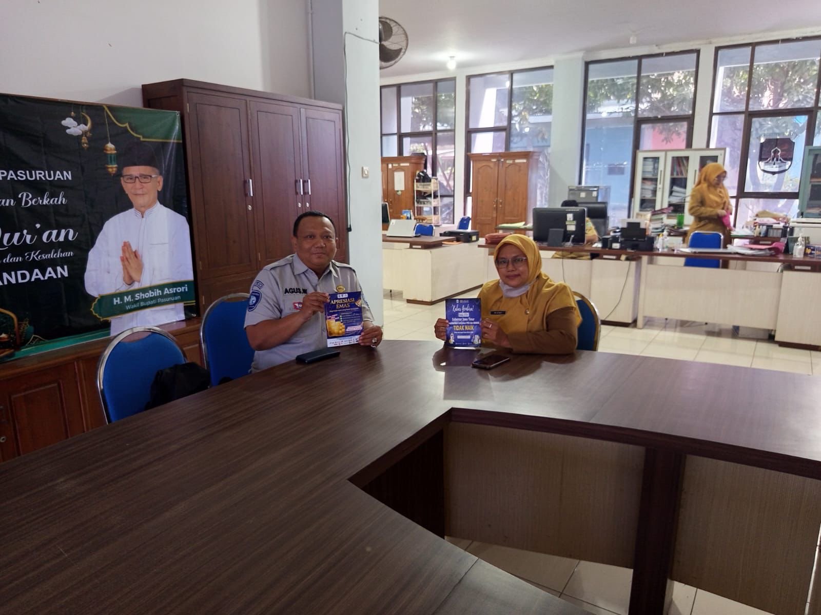 Tingkatkan Kepatuhan Administrasi Kendaraan, Jasa Raharja Malang Sambangi Dinas Bina KB Pasuruan