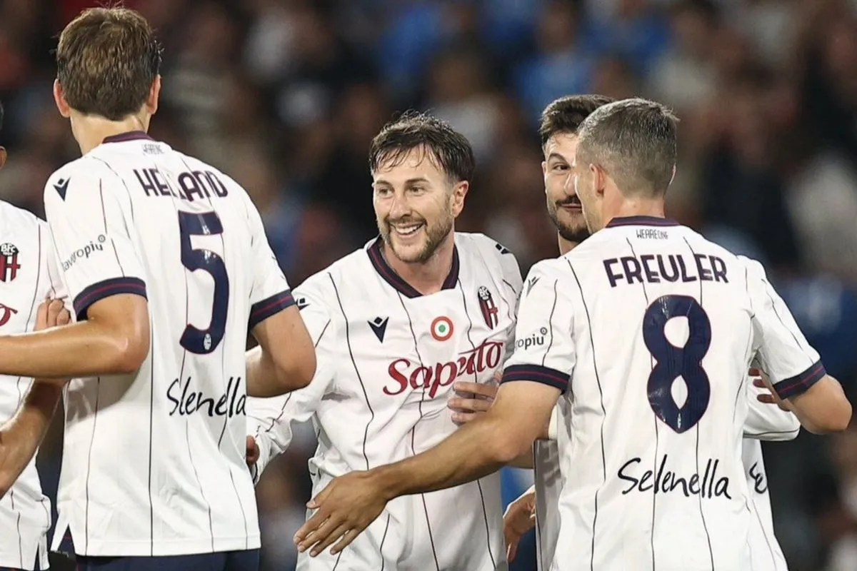 Skor Akhir Napoli vs Bologna, Kekalahan Menyakitkan 2-3 bagi Sang Tuan Rumah