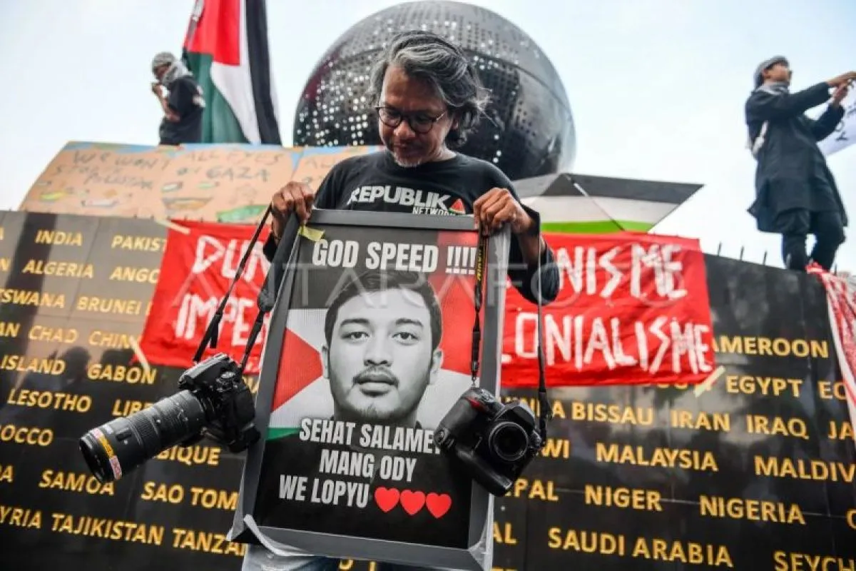 GPCI: 9 WNI Relawan GSF yang Ditahan Israel Resmi Dibebaskan