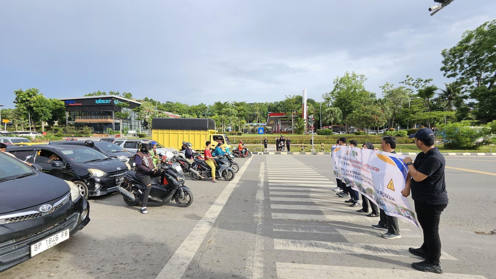 Tekan Angka Kecelakaan Wilayah Sekupang, Jasa Raharja Kepri LaksanakanSafety Campaign On The Black Spot di Jl. Gajah Mada Simpang Vitka Batam