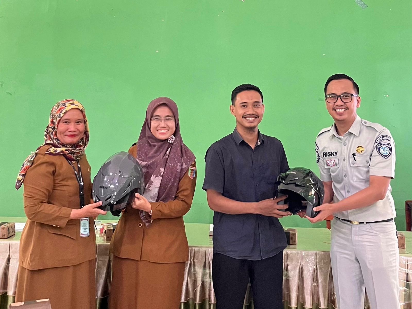 Edukasi Keselamatan Berkendara, Sosialisasi PPKL Digelar di SMA Negeri 6 Metro