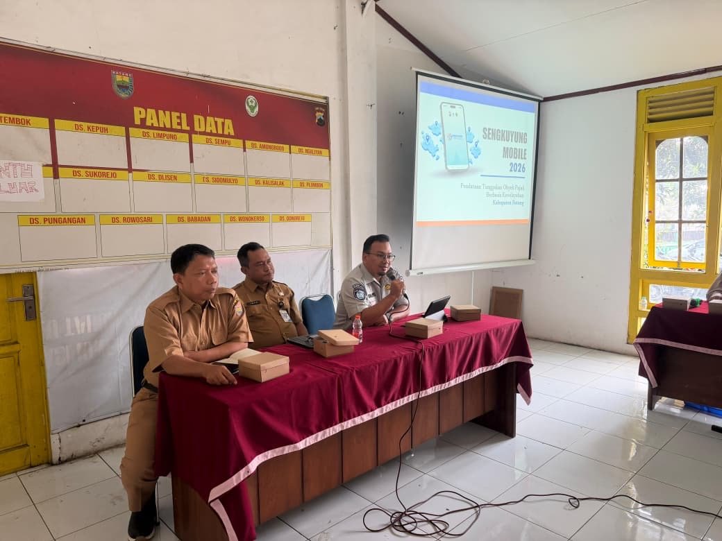 Optimalkan Sengkuyung Mobile, Perangkat Desa di Batang Ikuti Sosialisasi Samsat