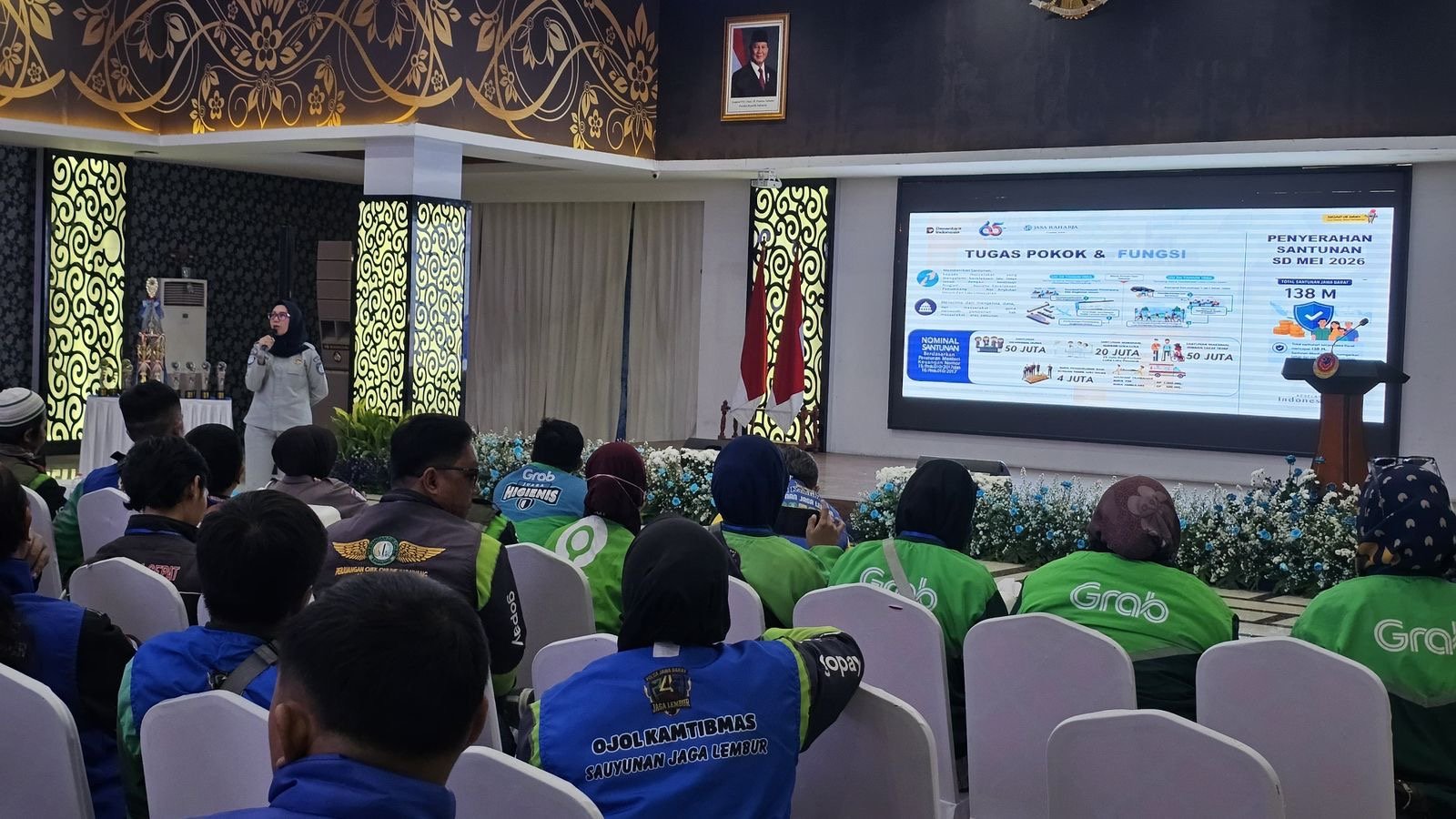 Sambut Hari Bhayangkara ke-80, Jasa Raharja Jawa Barat Dukung Ditlantas Polda Jabar Gelar “Polantas Menyapa Ojol Kamtibmas” untuk Perkuat Keselamatan Transportasi Sambut Hari Bhayangkara ke-80, Jasa Raharja Jawa Barat Dukung Ditlantas Polda Jabar Gelar “Polantas Menyapa Ojol Kamtibmas” untuk Perkuat Keselamatan Transportasi