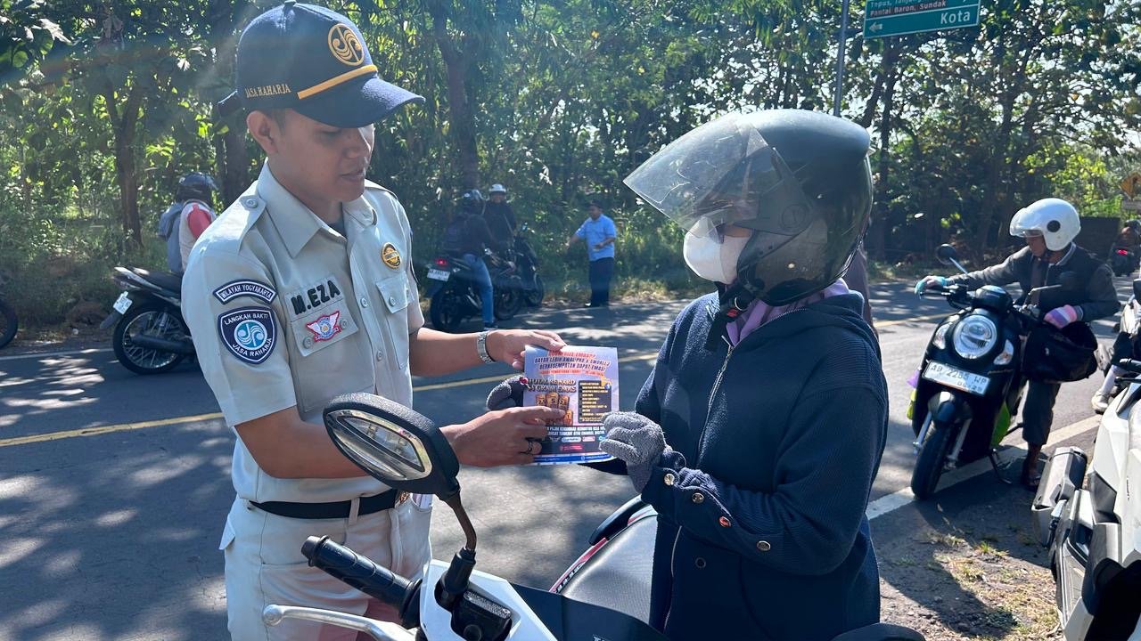 Operasi Gabungan di Gunungkidul Jaring Puluhan Kendaraan, Tingkatkan Kepatuhan Pajak dan SWDKLLJ