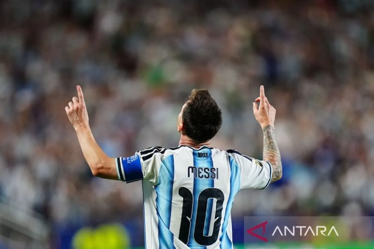 Argentina Vs Aljazair 3-0: Lionel Messi Borong Tiga Gol dalam Kemenangan Albiceleste