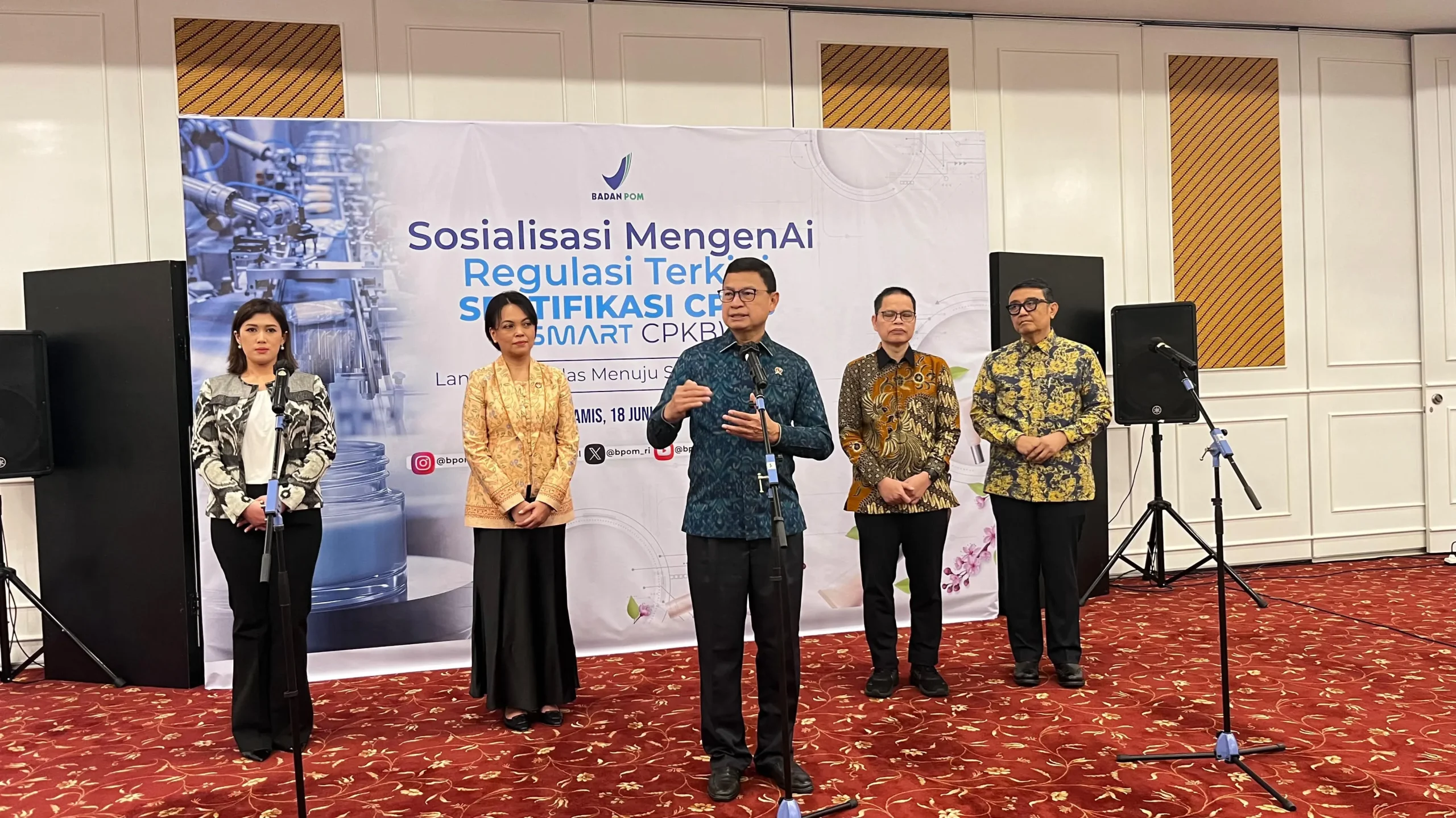 Aturan CPKB Direvisi, BPOM Perkuat Standar Mutu Kosmetik Nasional