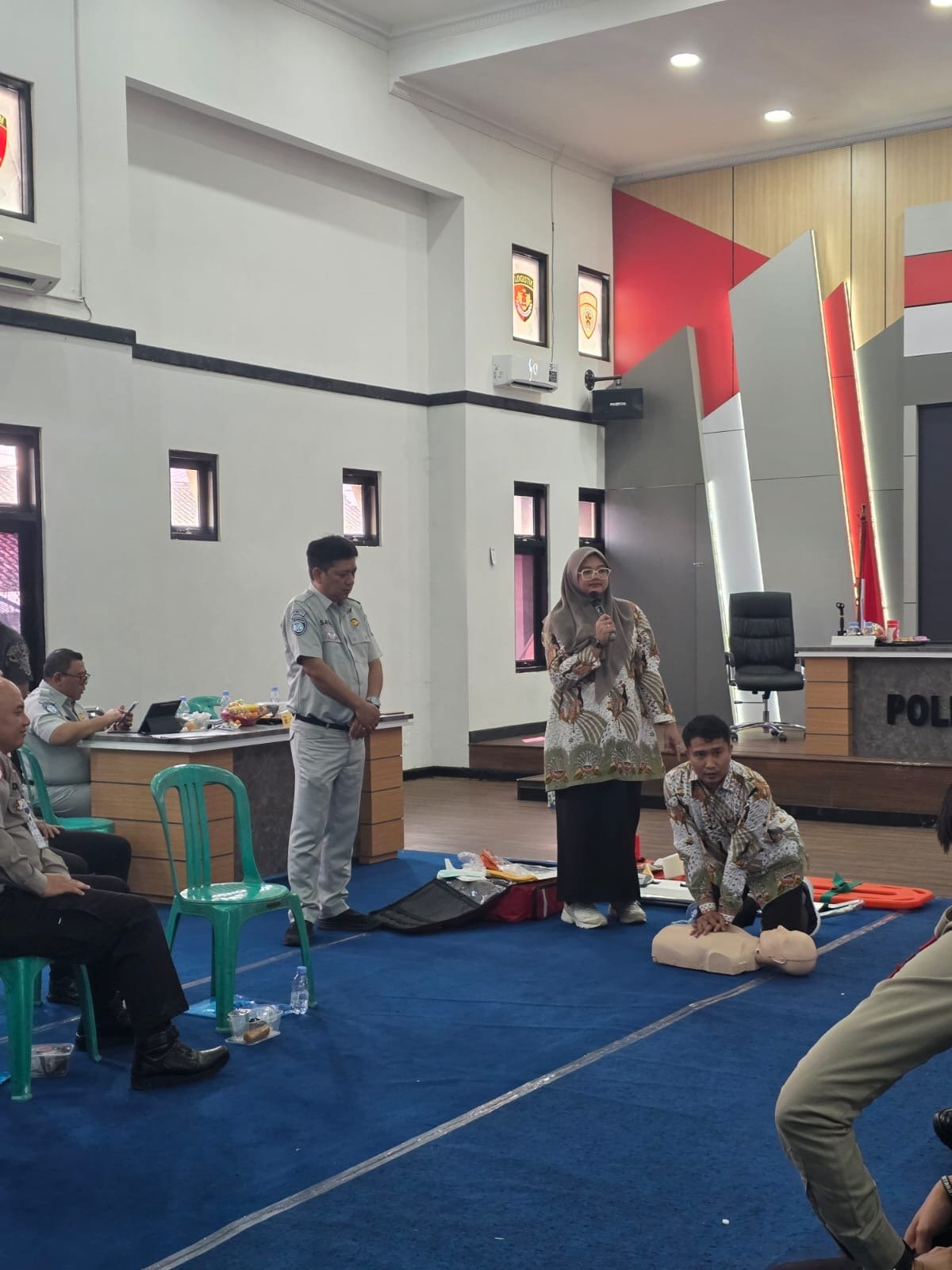 Jasa Raharja Tasikmalaya Hadiri Workshop Pertolongan Pertama Gawat Darurat (PPGD) yang Diselenggarakan Polres Tasikmalaya