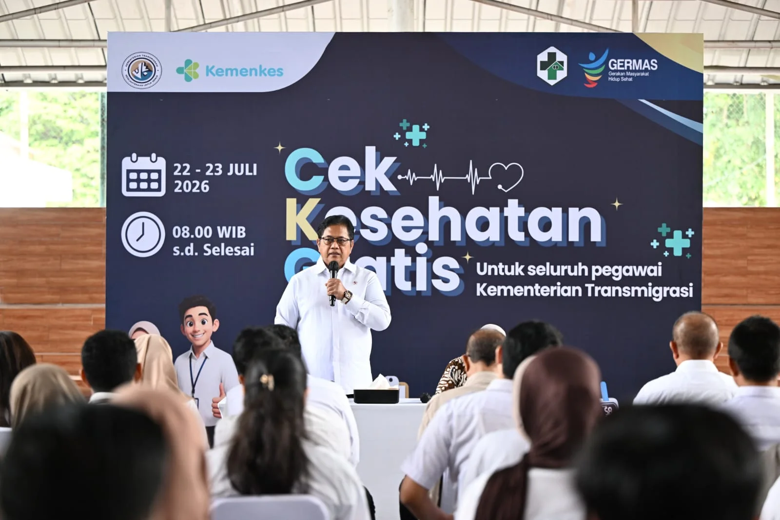 Dukung Program Prioritas Presiden, Kementrans Sukseskan Cek Kesehatan Gratis