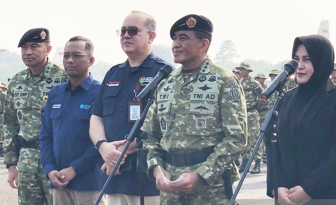 Kemhan Resmi Tutup Pelatihan Bela Negara Manajer Koperasi Merah Putih