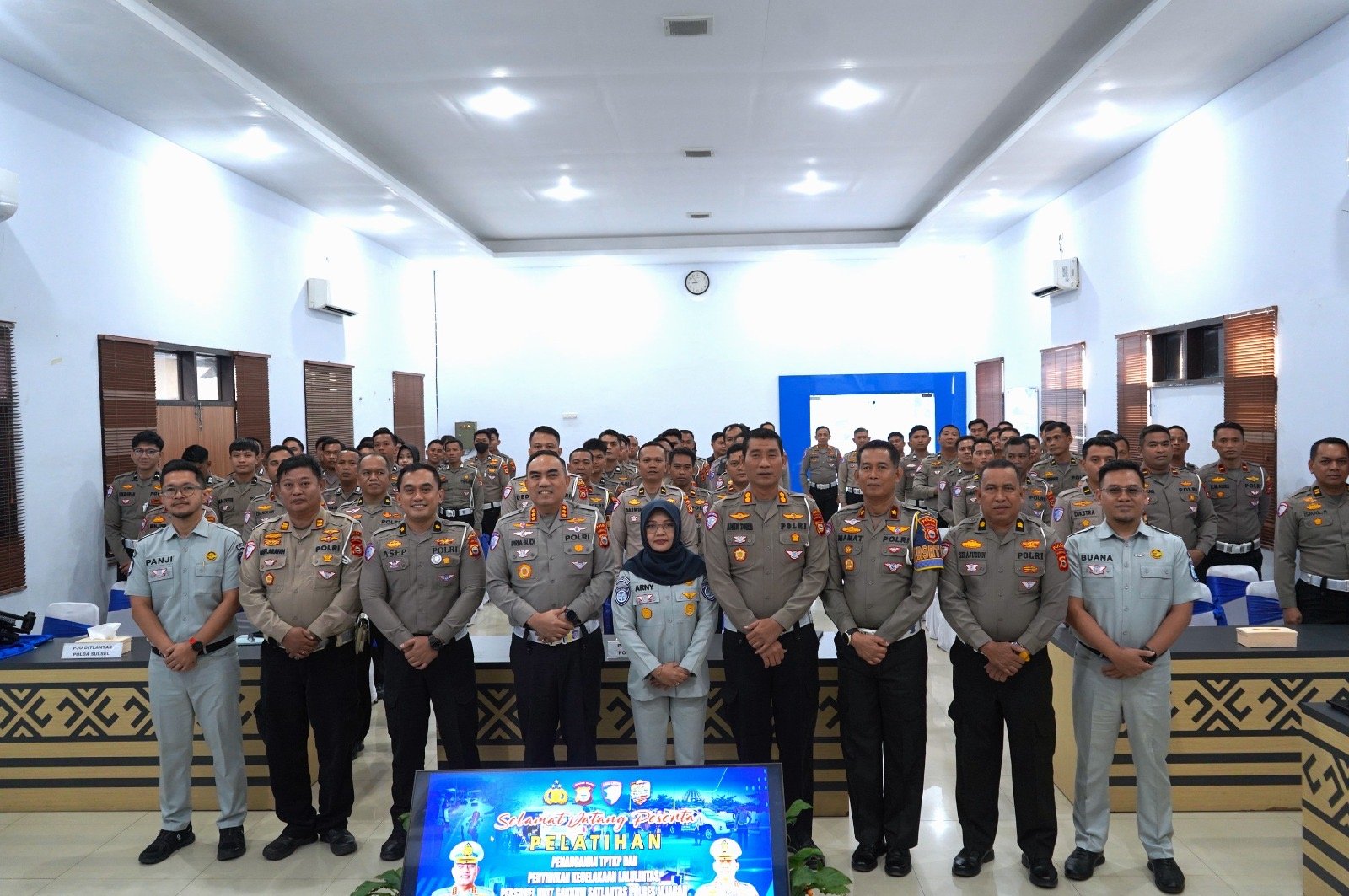 Kakanwil Jasa Raharja Sulsel Hadiri Pembukaan Pelatihan TPTKP Ditlantas Polda Sulsel, Perkuat Sinergi Penanganan Laka Lantas