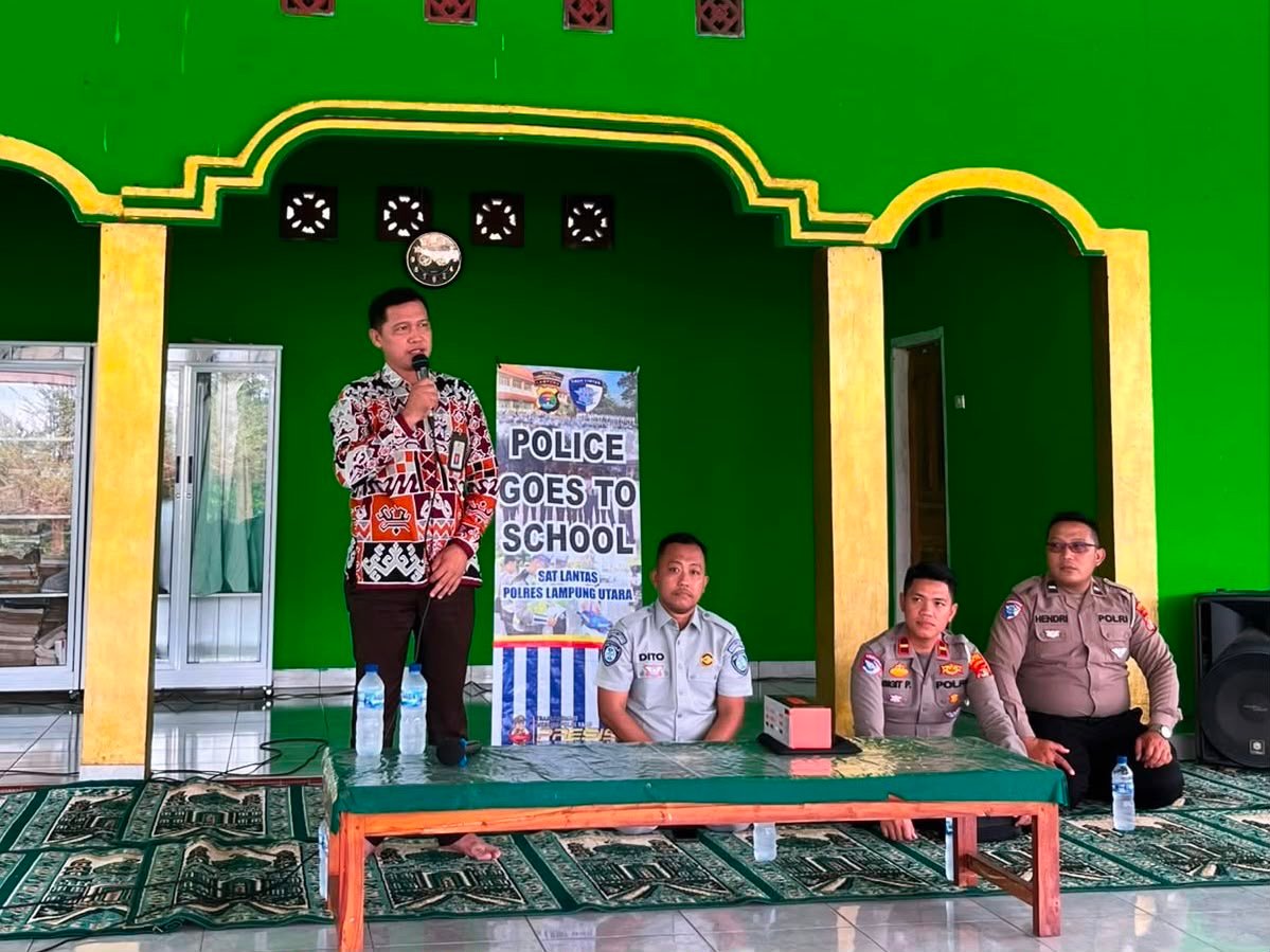 Jasa Raharja Kotabumi Dorong Peran Pengajar Cegah Kecelakaan Lalu Lintas di MT 3 Lampung Utara