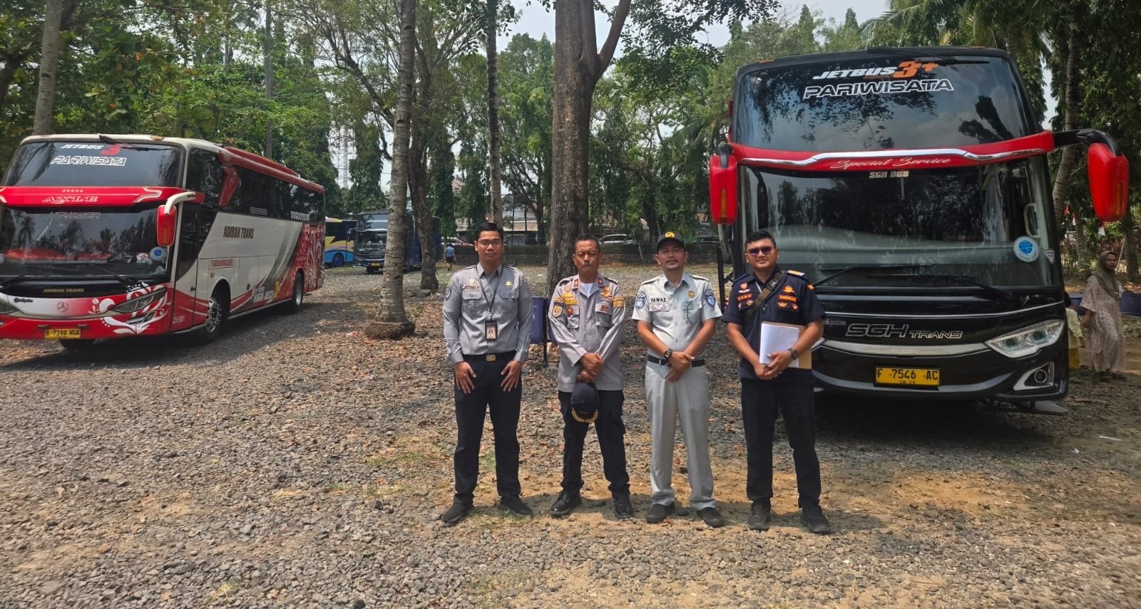 Kawal Keselamatan Wisatawan, Jasa Raharja Bersama Ditjen Hubdat dan BPTD Kelas II Banten Gelar Rampcheck di Pantai Lagundi Anyer