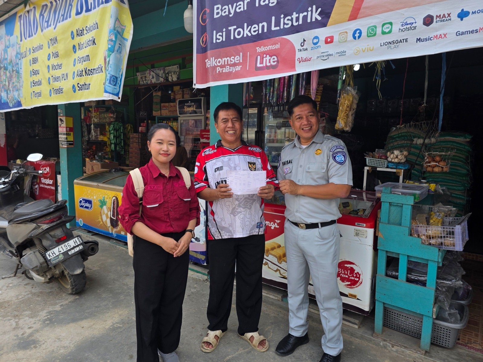 Jasa Raharja Kalteng Bersama UPT PPD Kuala Kurun Lakukan Pendataan dan Penagihan PKB Jatuh Tempo