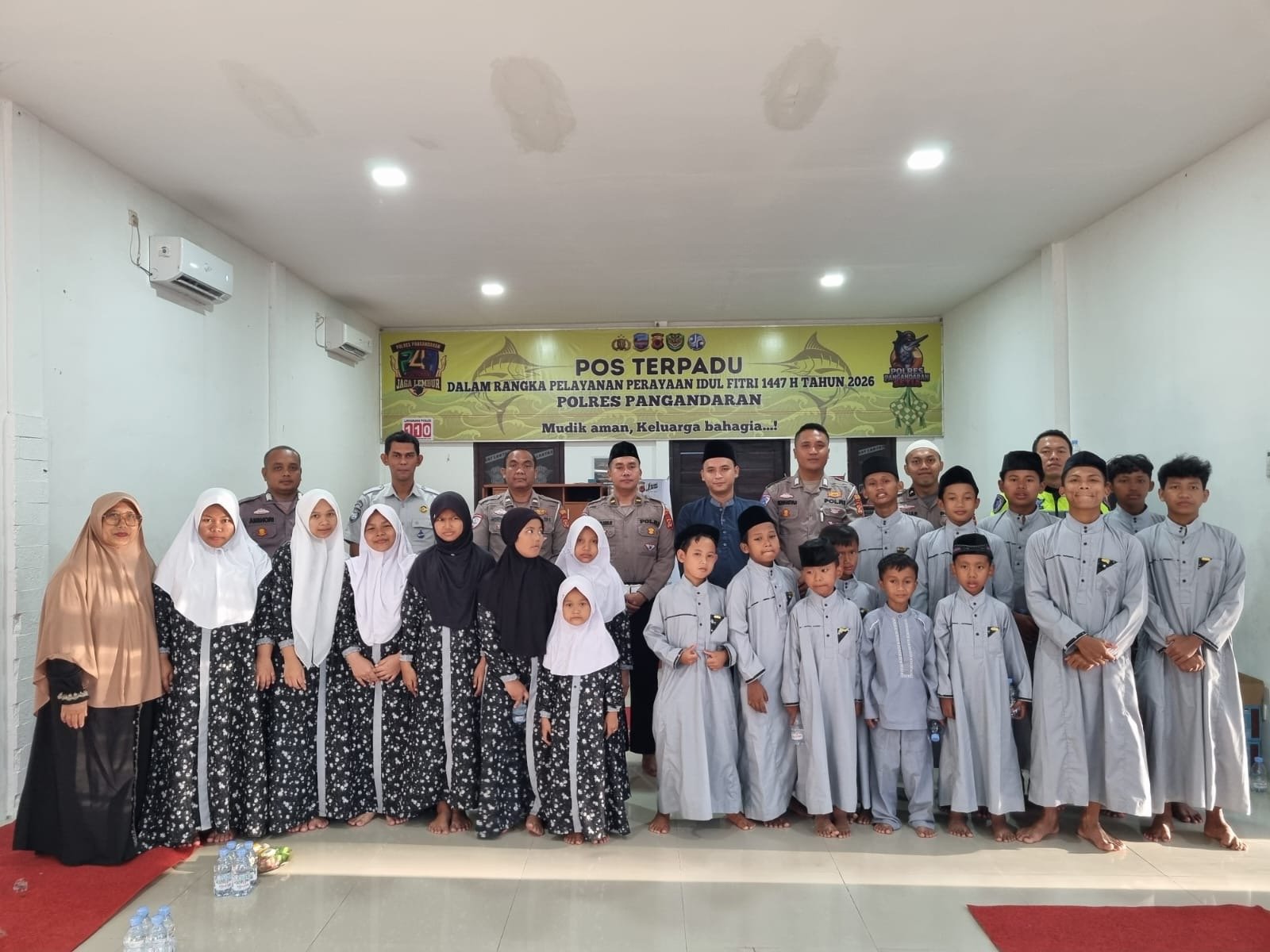Doa Bersama Anak Yatim, Jasa Raharja Tasikmalaya dan Satlantas Polres Pangandaran Wujudkan Kepedulian dan Harapan Keselamatan Berlalu Lintas