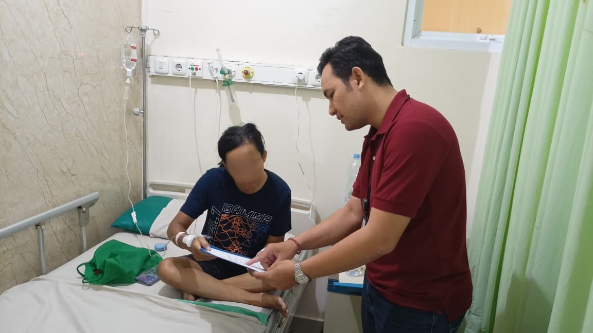Jasa Raharja Hadir di Tengah Masa Pemulihan Korban Kecelakaan di Singaraja