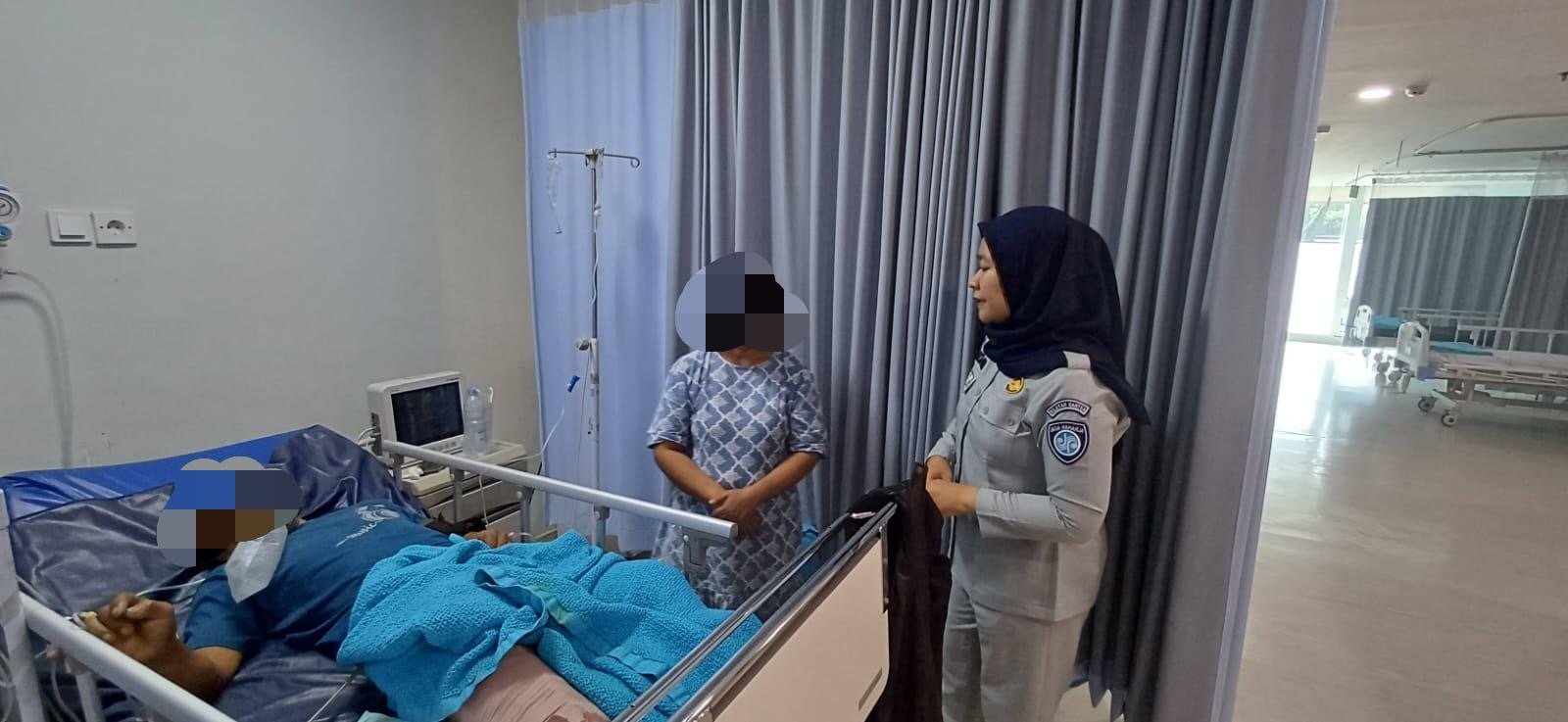Jasa Raharja Kunjungi RS Colombia Asia BSD Pastikan Korban Kecelakaan Dapat Pelayanan Terbaik