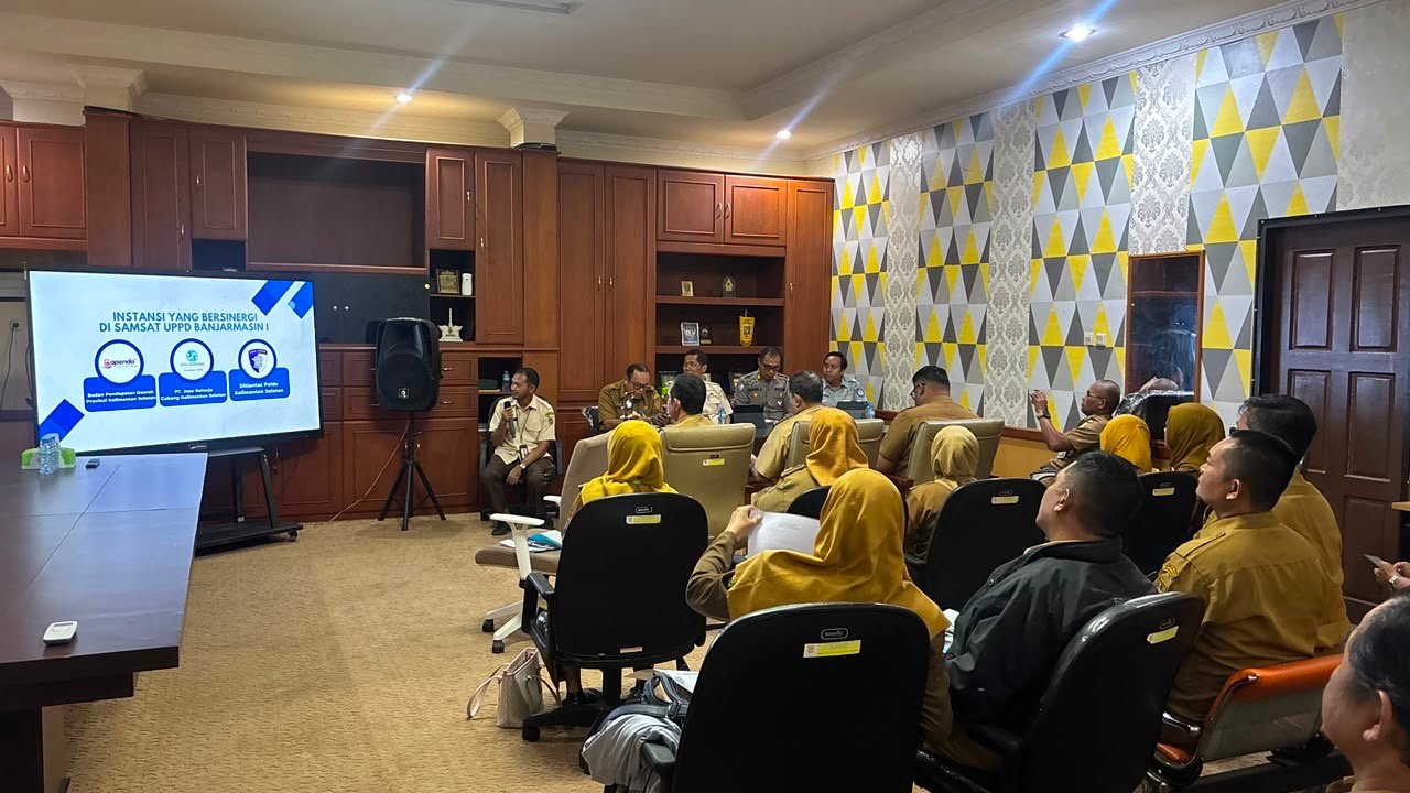 Permudah Masyarakat Tertib Pajak, Tim Pembina Samsat Banjarmasin I Gandeng Seluruh Lurah melalui GASPOLL