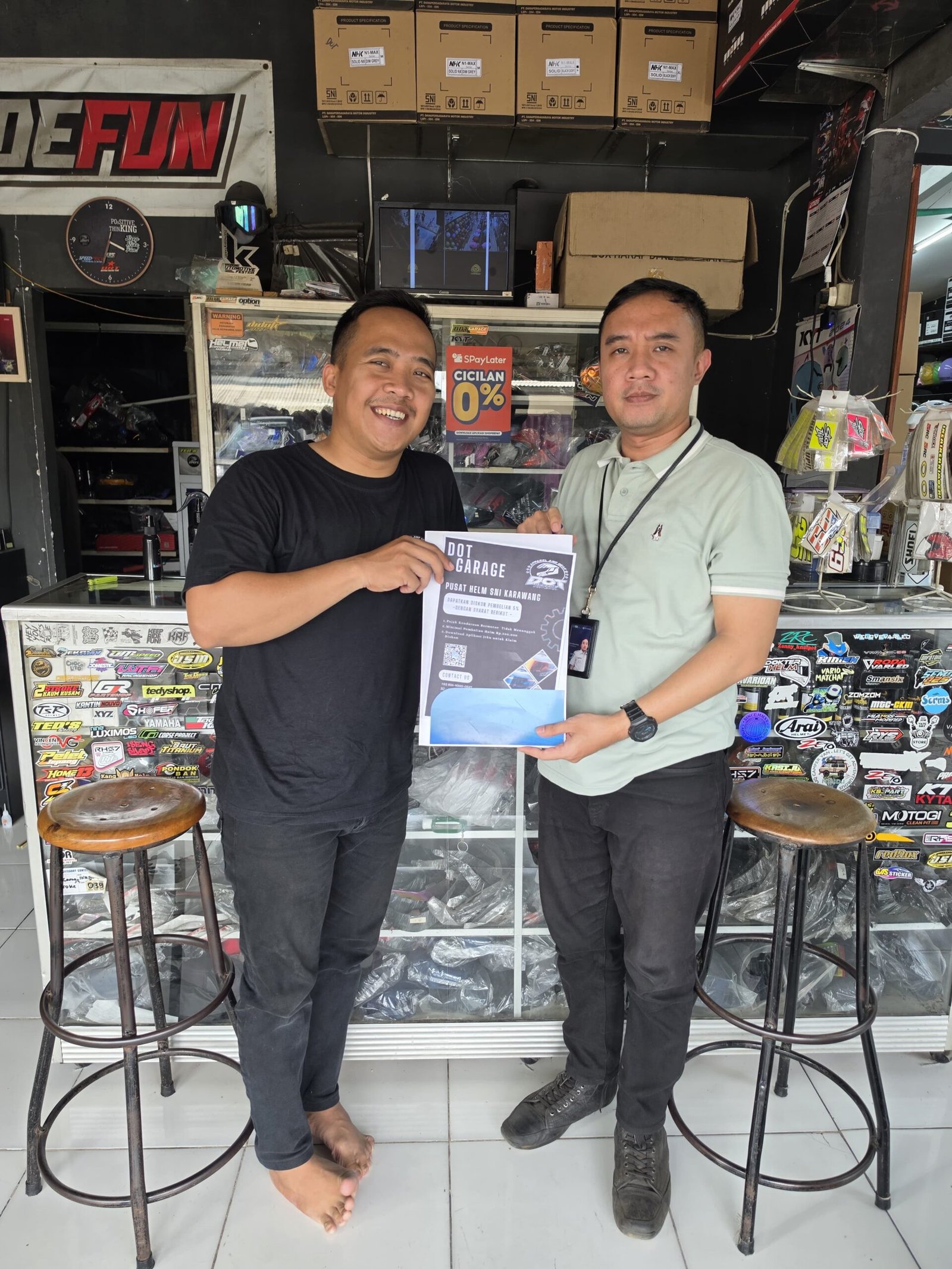 Jasa Raharja dan Dot Garage Berikan Diskon Helm bagi Pemilik Kendaraan yang Taat Pajak