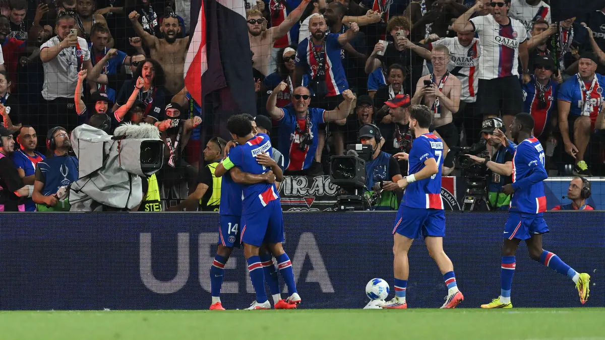 PSG Kalahkan Aston Villa 2-1, Pertahankan Gelar Piala Super Eropa