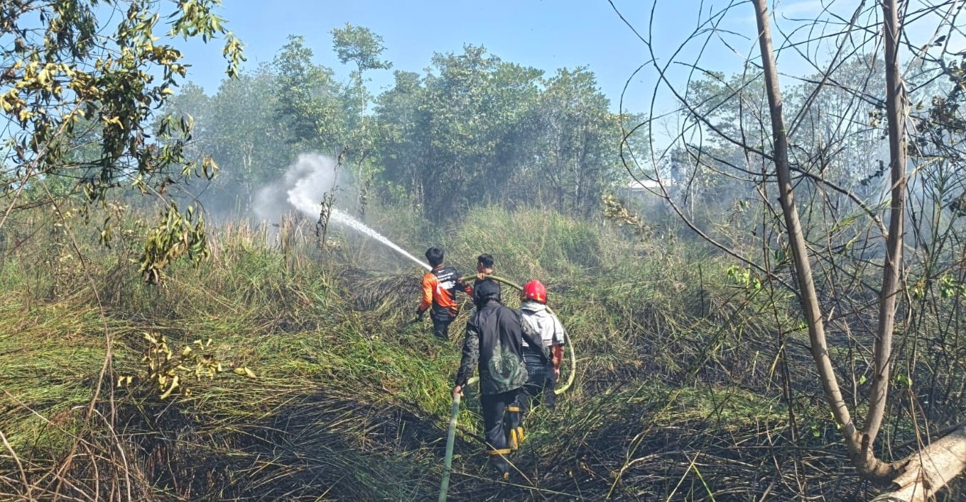 Karhutla Tanjung Selor, Kementerian PU Turunkan Dua Truk Tangki