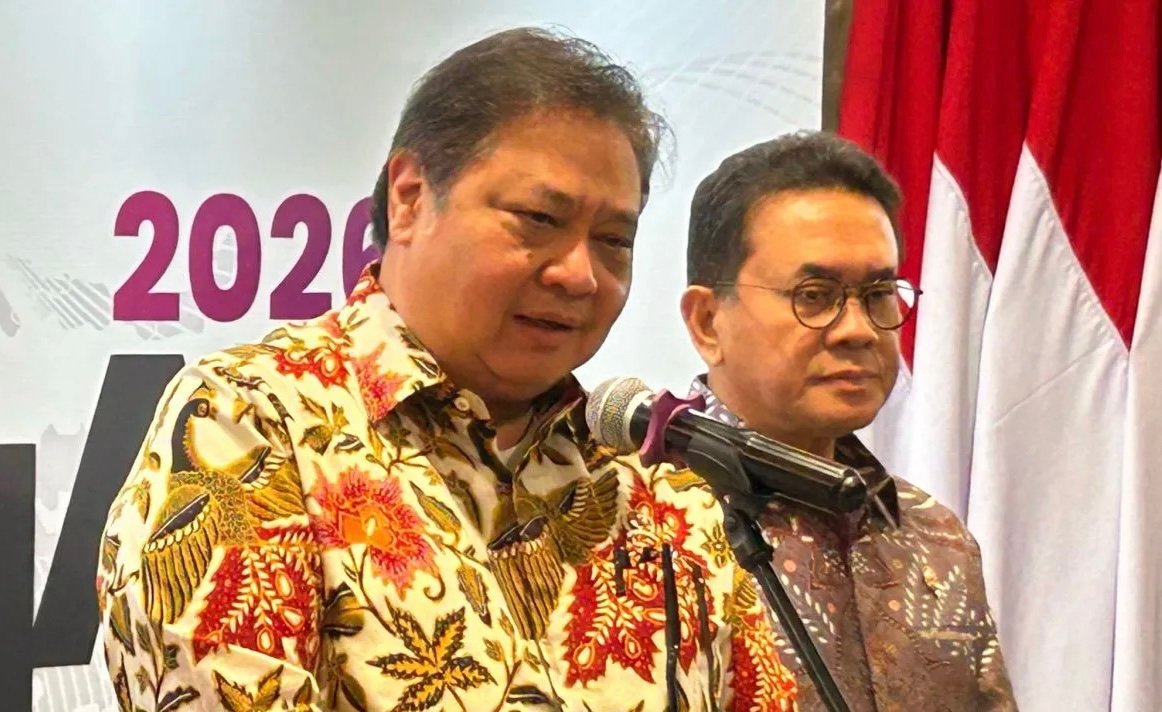 Airlangga Tegaskan Ekonomi Indonesia Tidak Lesu, Tumbuh 5,45 Persen di Semester I