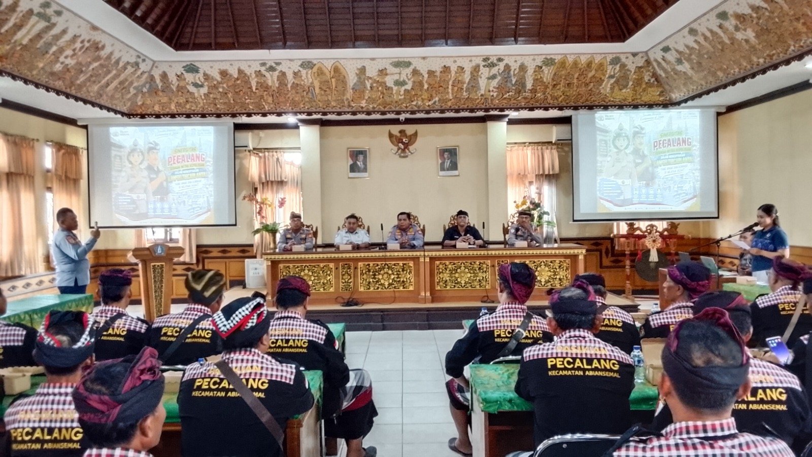 Pecalang Abiansemal Dibekali Edukasi Keselamatan, Jasa Raharja Dorong Peran Aktif Jaga Tertib Berlalu Lintas
