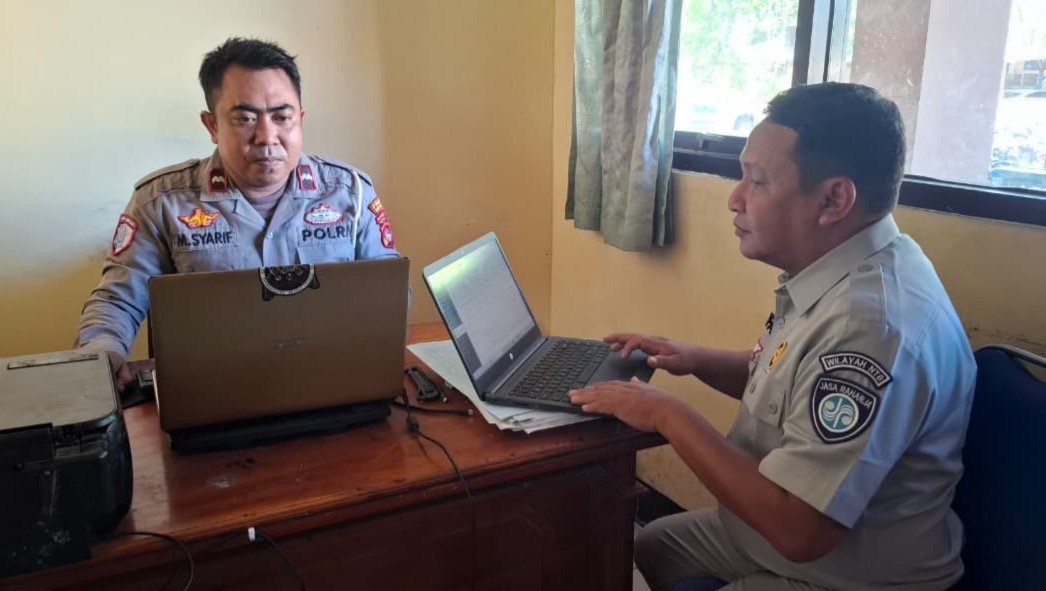 Percepat Pelayanan Santunan, Jasa Raharja Cabang Bima Laksanakan Rekon Data Laka di Polres Bima