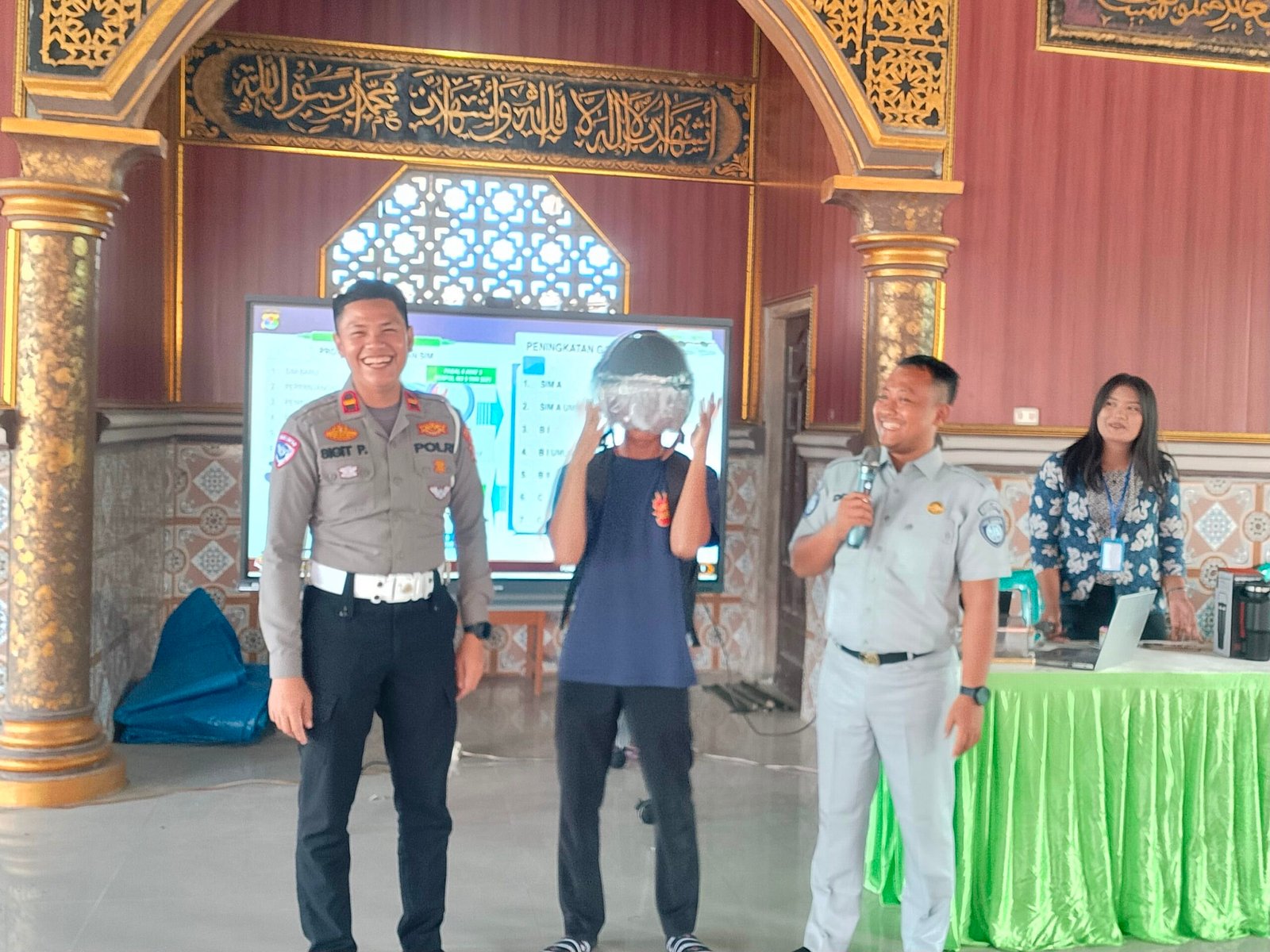 Jasa Raharja Edukasi Pelajar SMAN 1 Sungkai Utara tentang Keselamatan Lalu Lintas