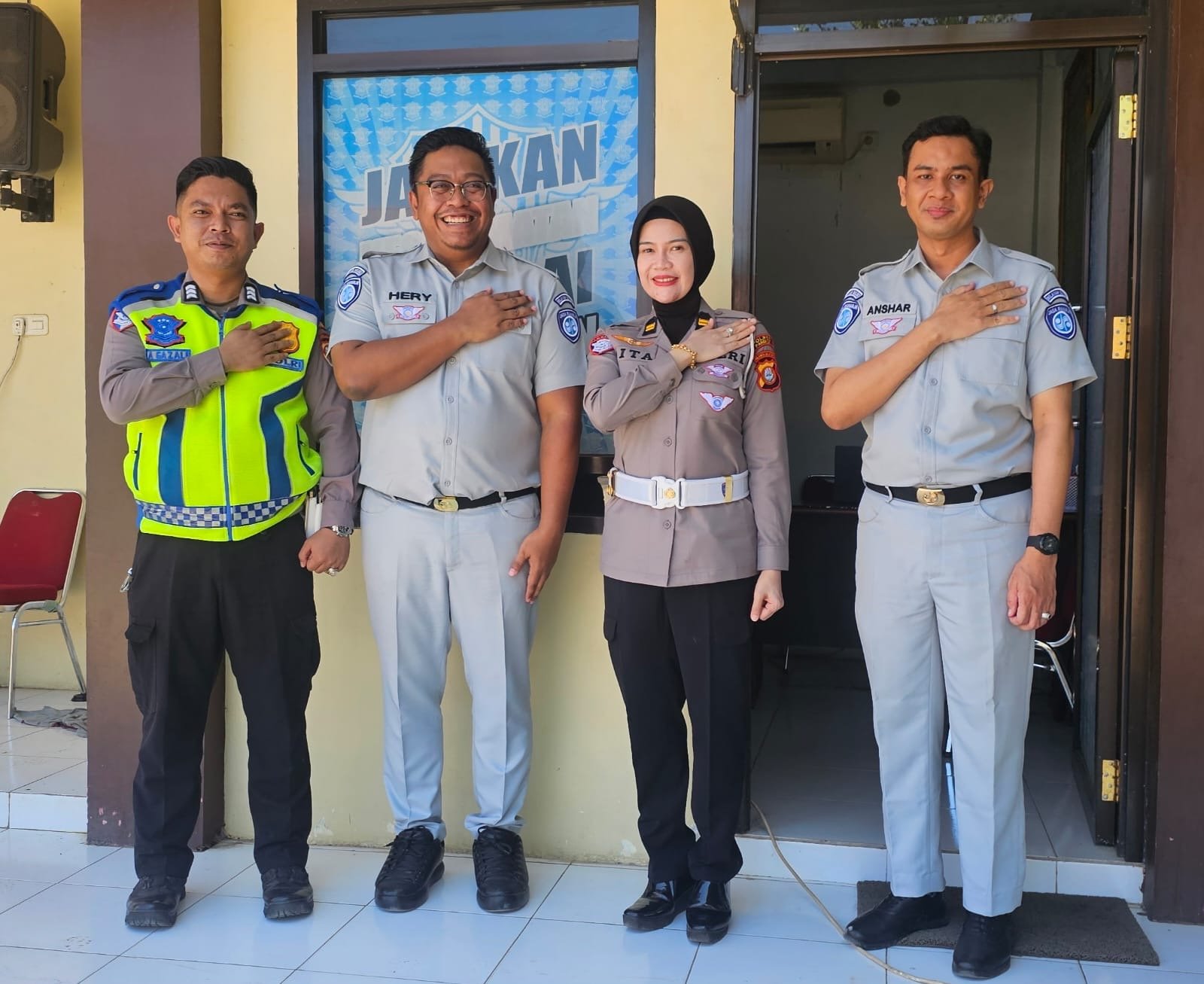 Sinergi Antarinstansi, Jasa Raharja Sulsel Sambangi Polres dan RSUD Batara Siang Pangkep