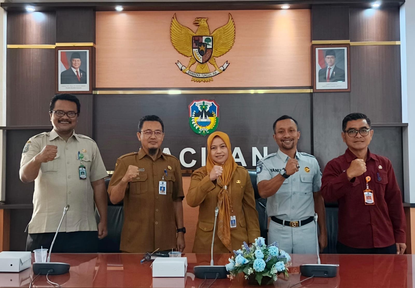 Jasa Raharja Bersama Tim Pembina Samsat Pacitan Audiensi dan Sosialisasi di Kantor Sekda Kabupaten Pacitan
