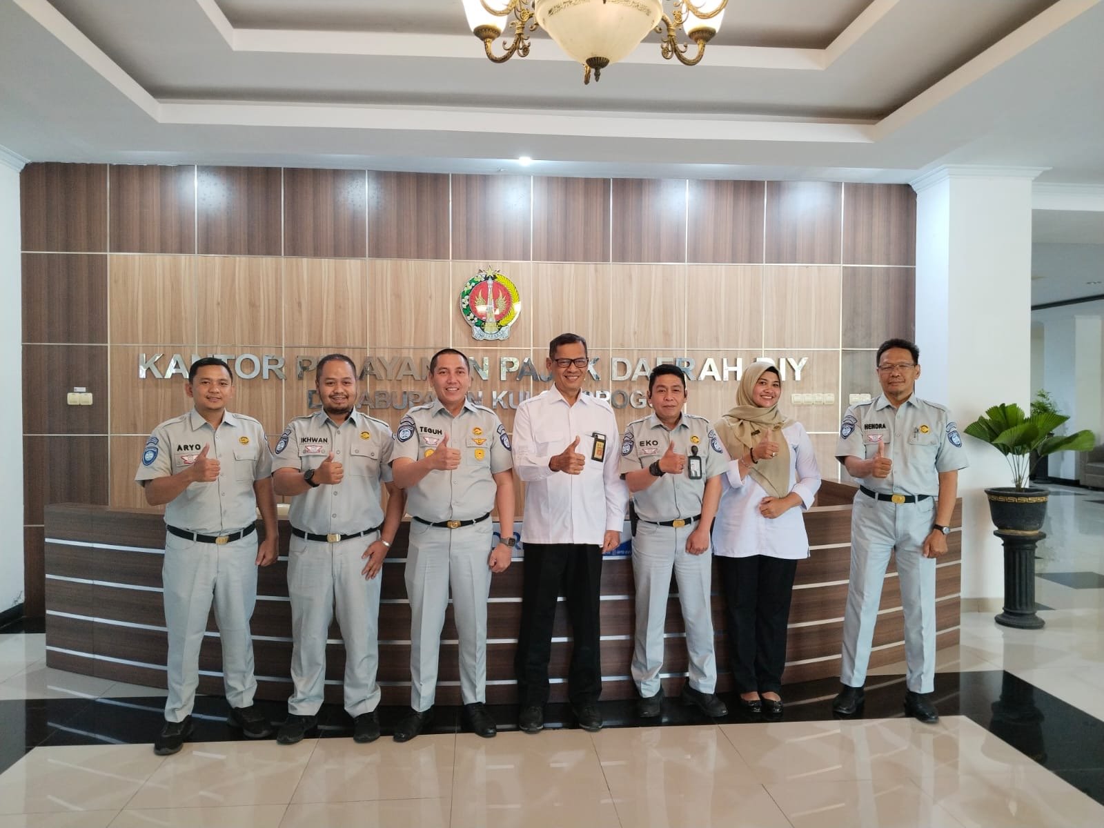 Kunjungi Samsat Kulon Progo, Teguh Afrianto Dorong Sinergi dan Inovasi Pelayanan