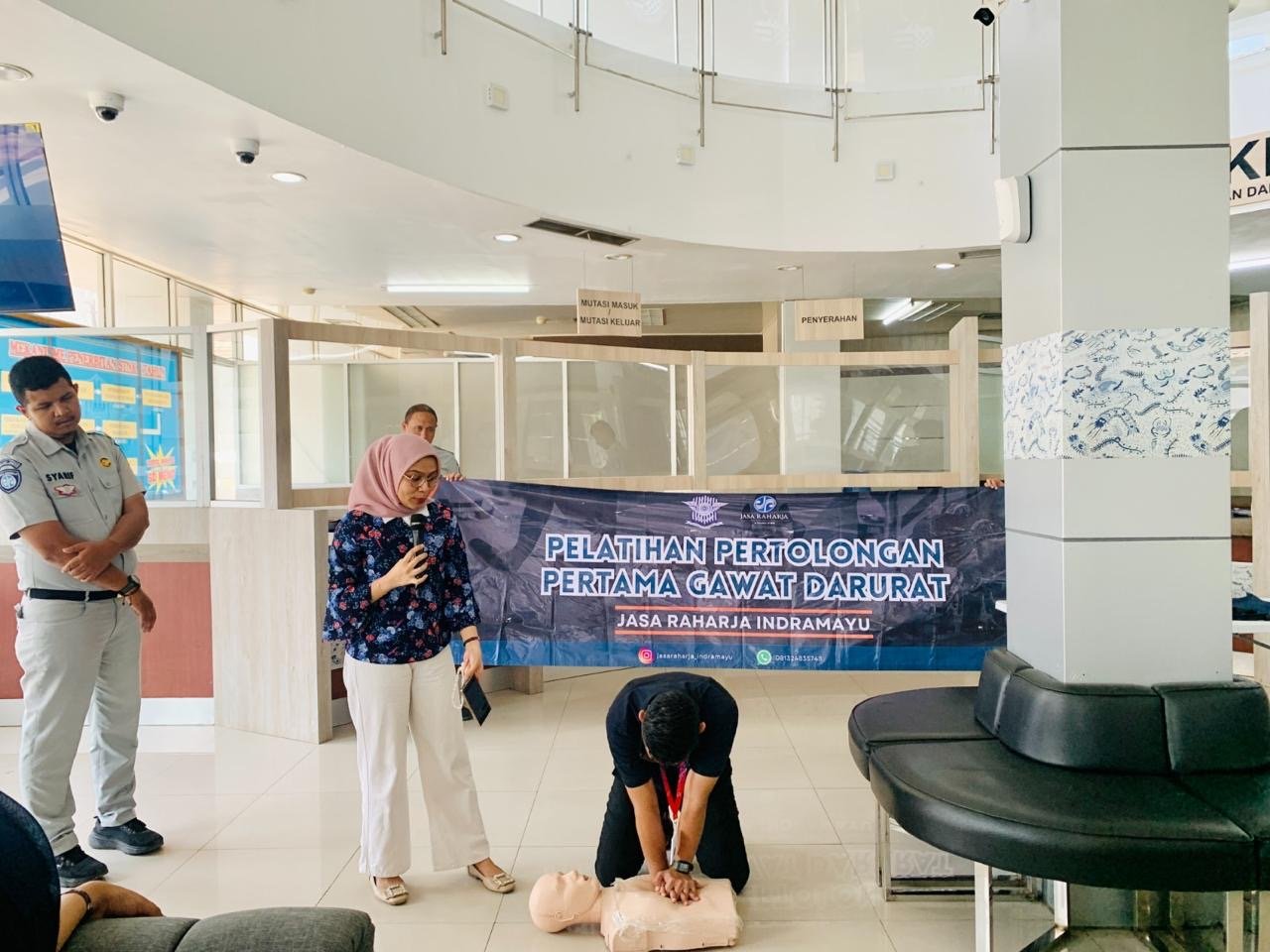 Jasa Raharja Indramayu Tingkatkan Pengetahuan Pertolongan Pertama melalui Sosialisasi PPGD di Haurgeulis
