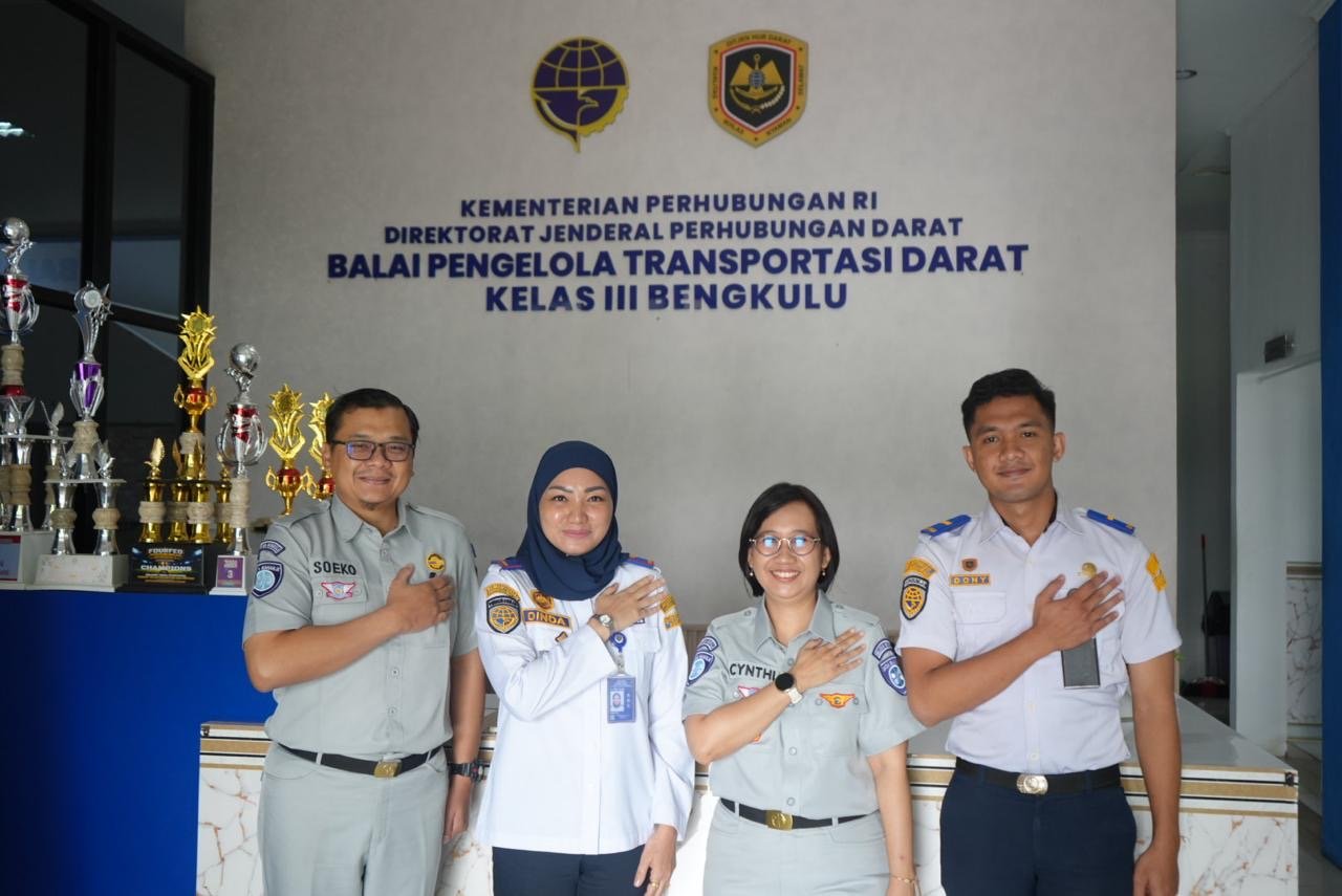 Perkuat Hubungan Kelembagaan, Jasa Raharja Bengkulu Kunjungi BPTD Kelas III
