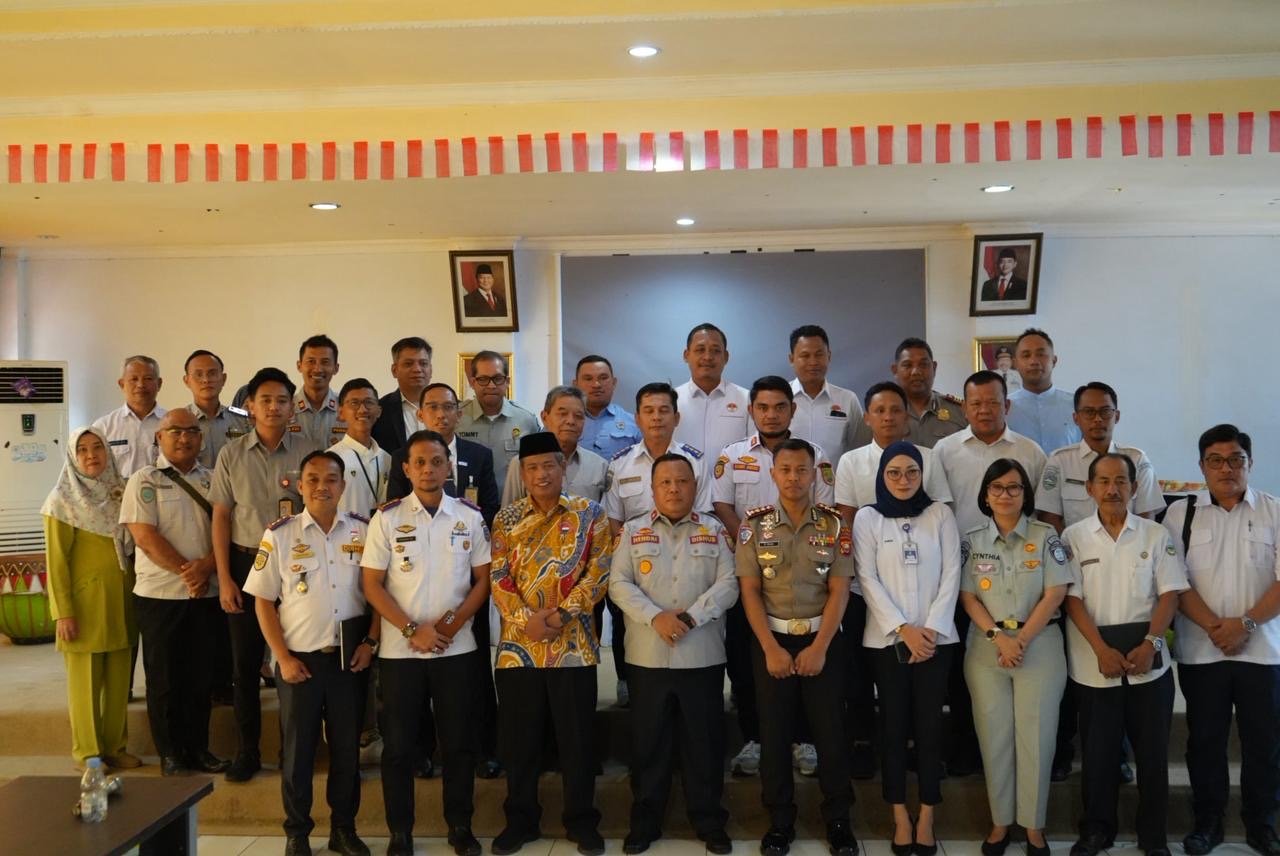 Jasa Raharja Kanwil Bengkulu Hadiri Rapat Koordinasi Sektor Perhubungan