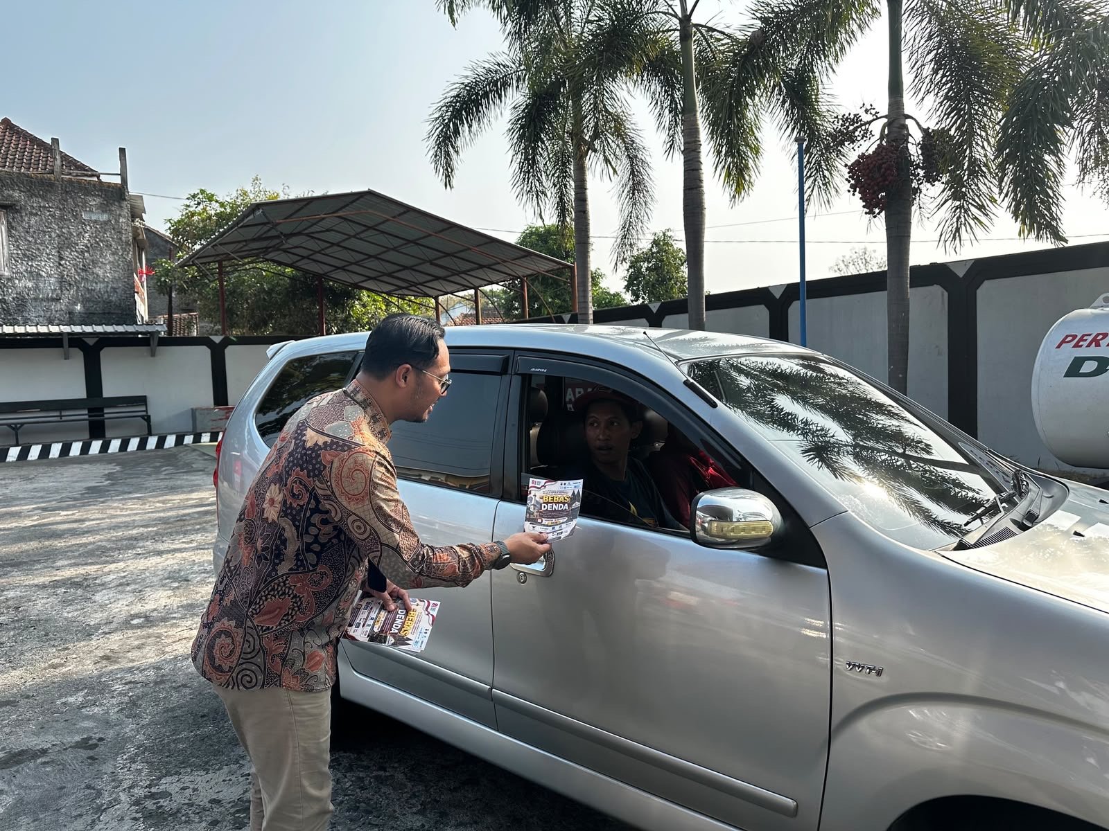 Sambangi Pengguna Jalan, Samsat Gunungkidul Gencarkan Program Bebas Denda