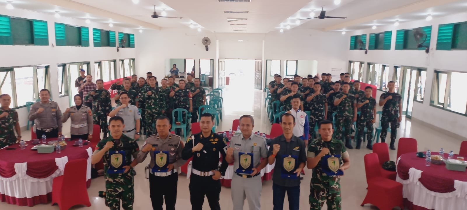 Jasa Raharja Lahat Gelar Sosialisasi Safety Riding dan Driving di Muara Enim
