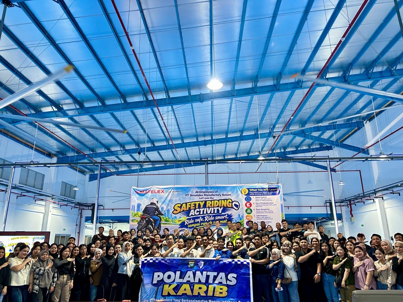 Jasa Raharja Kepri Perkuat Keselamatan Berkendara dan Pelayanan Pajak Kendaraan melalui Kolaborasi di PT Simatelex