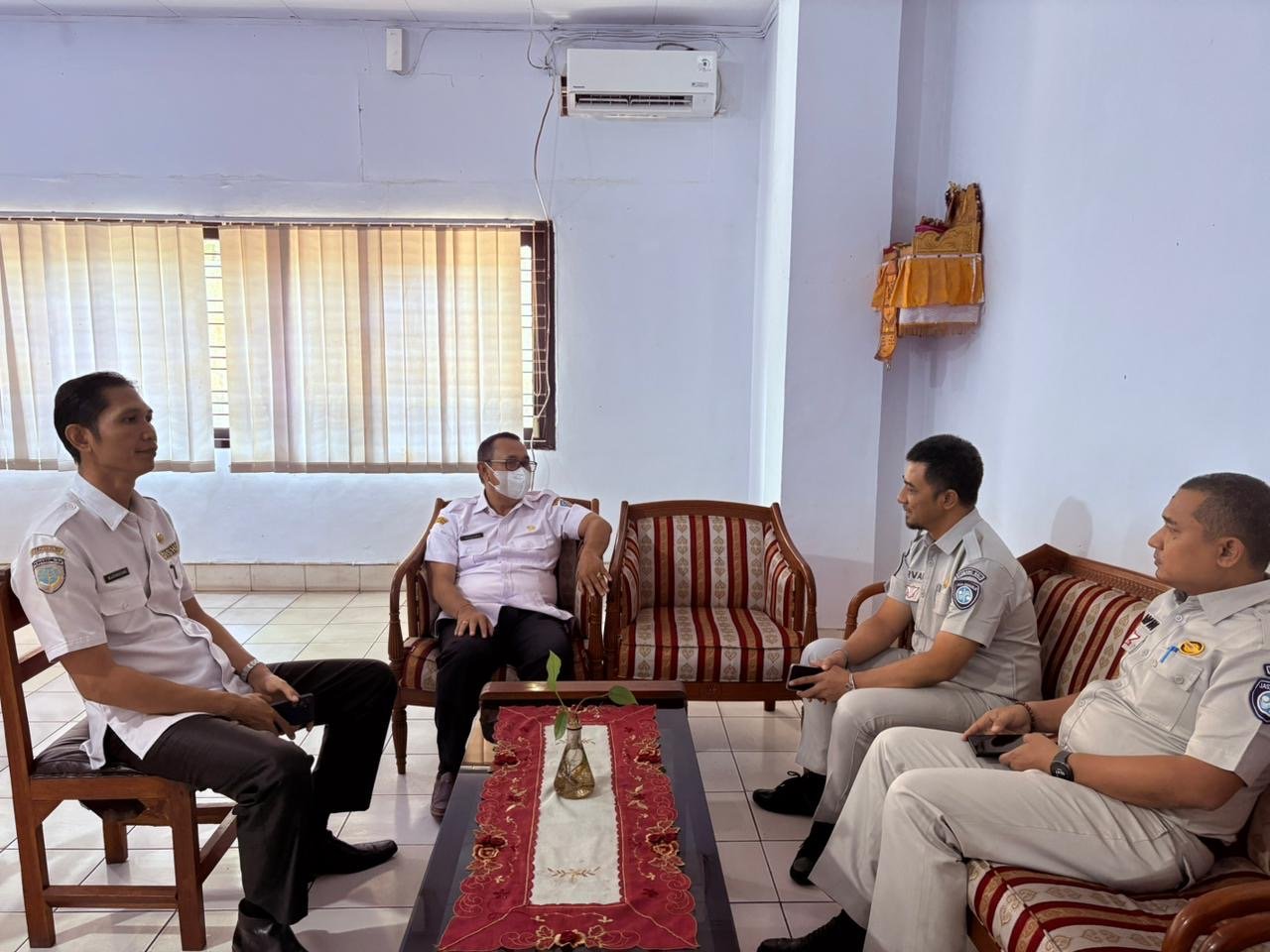 Menjaga Situasi Transportasi Tetap Kondusif, Jasa Raharja Sambangi Dishub Provinsi Bali