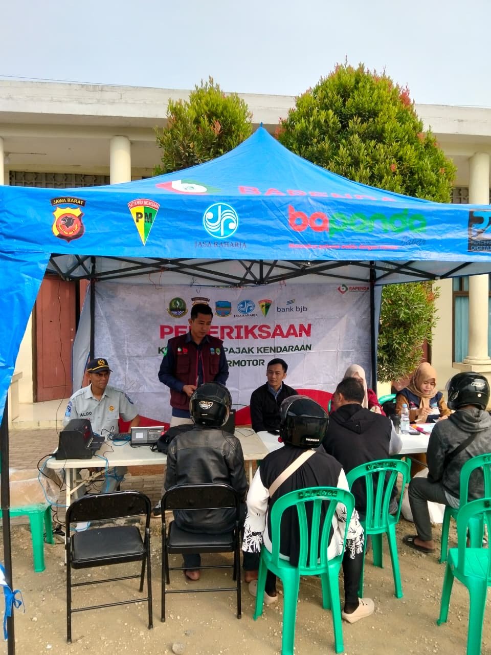 Jasa Raharja Bersama Tim Pembina Samsat Kabupaten Pangandaran Laksanakan Pemeriksaan Pajak Kendaraan Bermotor APBD Costsharing TA 2026