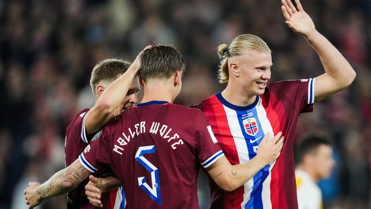 Erling Haaland Cetak Dua Gol, Norwegia Menang 3-2 atas Denmark