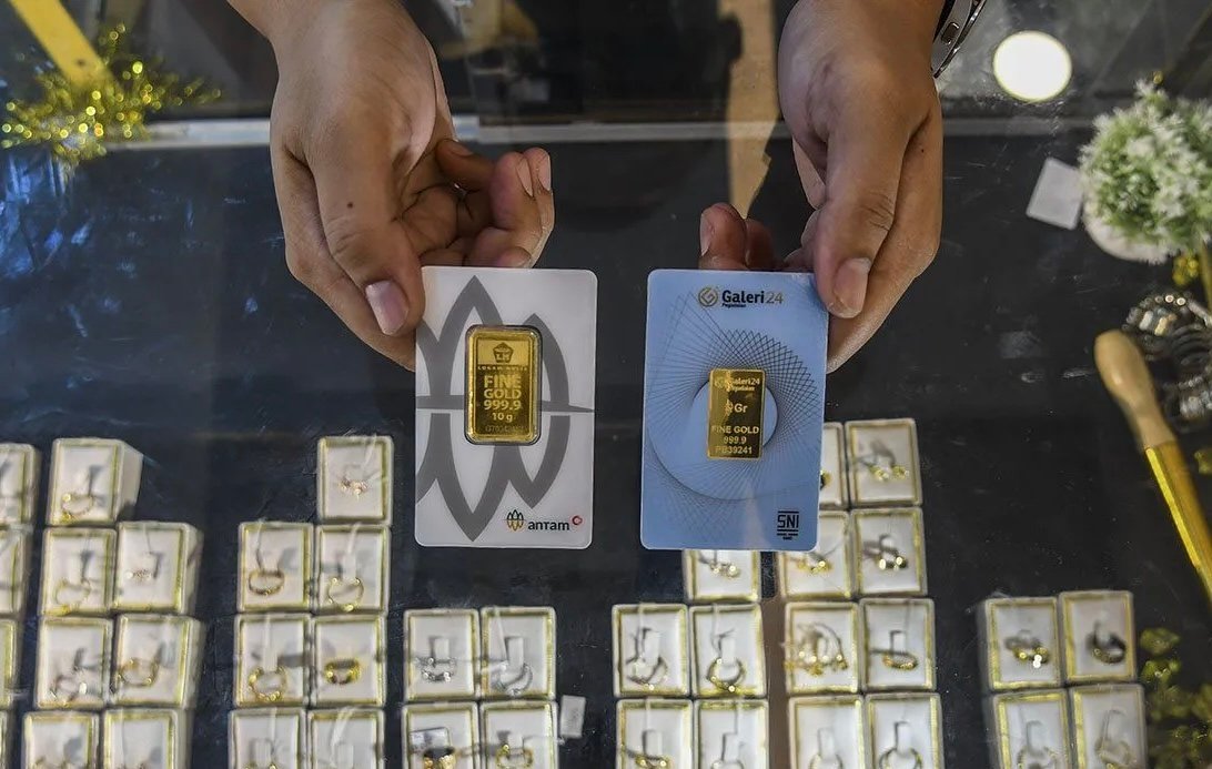 Harga Emas Hari Ini: Antam, Galeri24, dan UBS Kompak Turun di Pegadaian