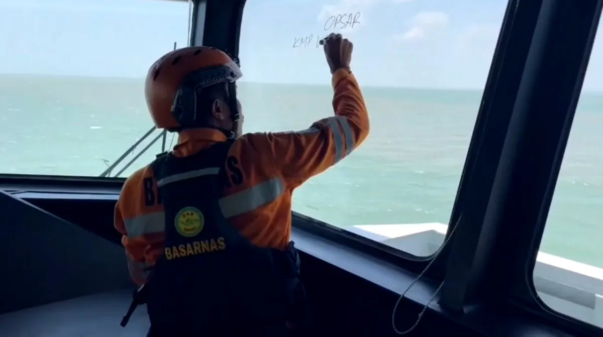Update KMP Virgo Transport 8: Basarnas Kerahkan Tim Cari 129 Penumpang Belum Ditemukan