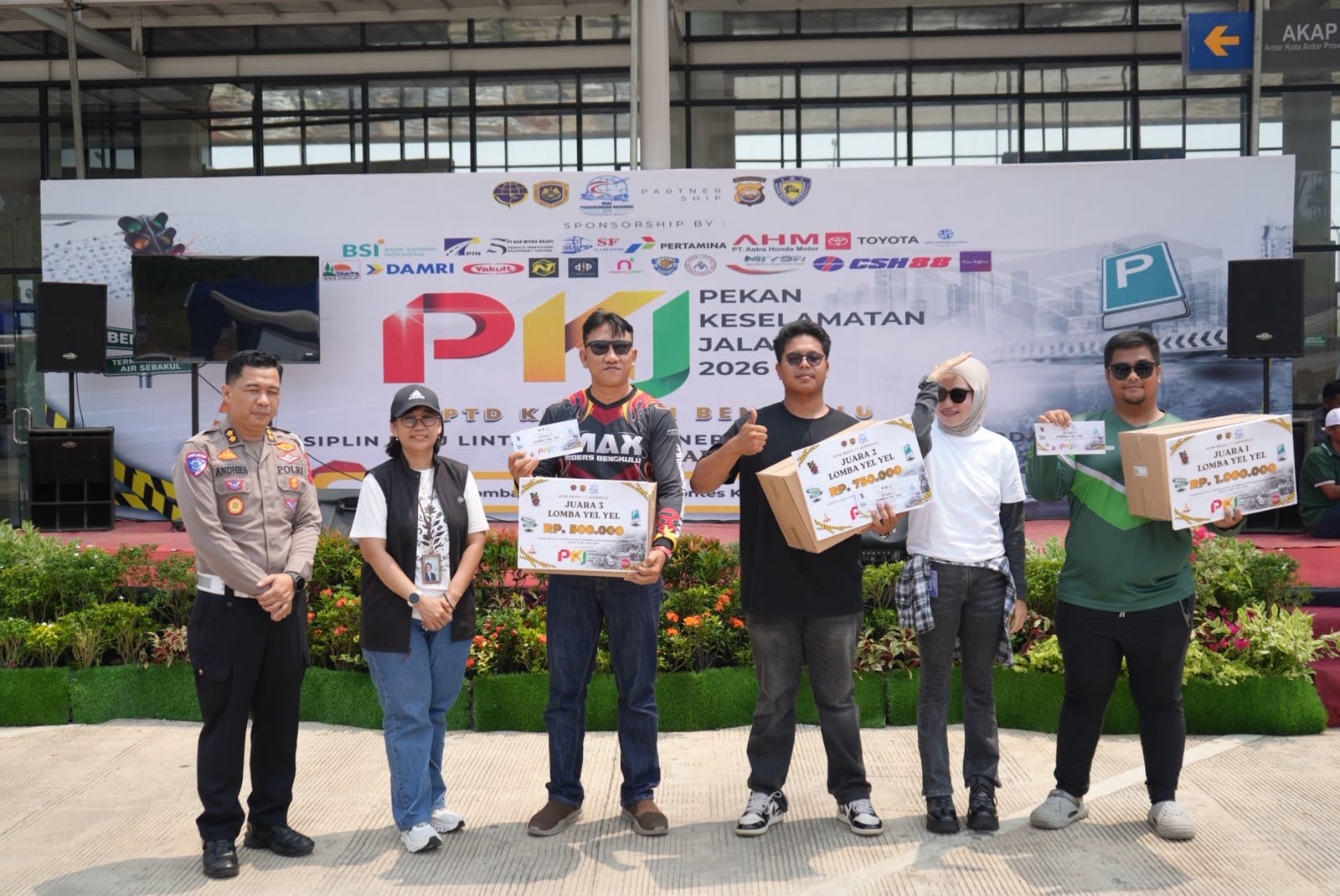 Pekan Keselamatan Jalan 2026: Jasa Raharja Bengkulu Dorong Budaya Selamat Berkendara dan Kenalkan MyJasfren