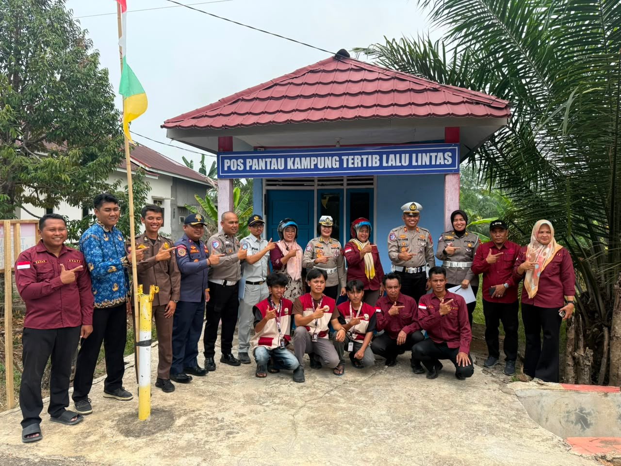 Penilaian Kampung Tertib Muratara Dorong Budaya Keselamatan Berlalu Lintas