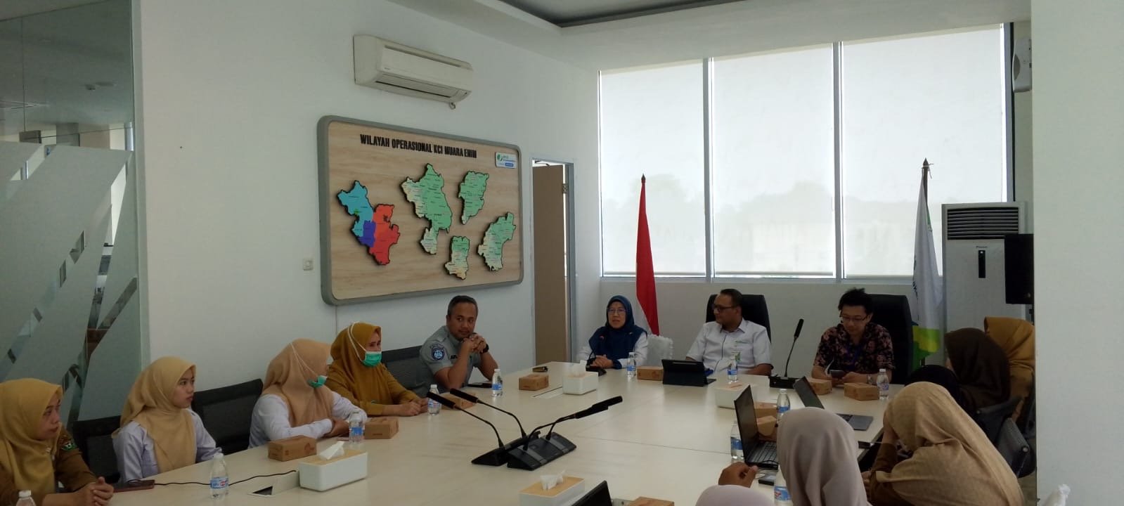 Jasa Raharja Cabang Lahat dan BPJS Ketenagakerjaan Muara Enim Perkuat Sinergi Layanan Kecelakaan Kerja