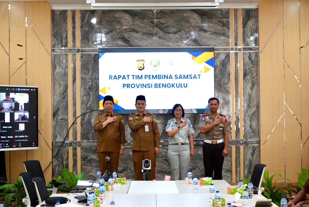 Perkuat Pelayanan Publik, Tim Pembina Samsat Bengkulu Dorong Kepatuhan dan Transformasi Digital