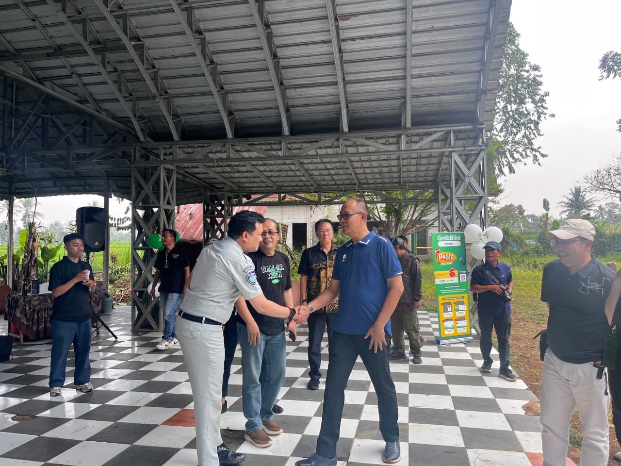 Jasa Raharja Sukabumi Hadiri Kegiatan Tali Ka Asih 2026 Grab Sukabumi, Perkuat Pesan Keselamatan Berlalu-lintas