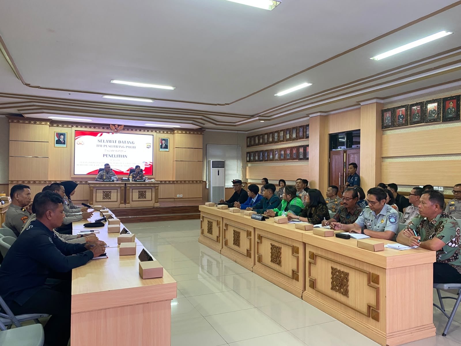 Membaca Tantangan di Lapangan,Jasa Raharja Gianyar Hadiri FGD Penelitian Polri di Gianyar