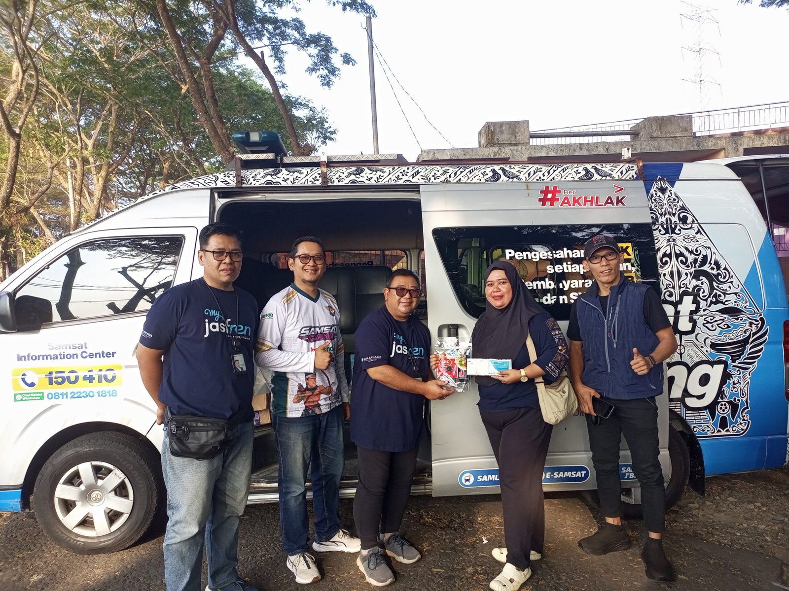 Jasa Raharja Tasikmalaya Bersama P3D Ciamis Hadirkan Samsat Keliling di CFD Taman BMX, Apresiasi Wajib Pajak Taat