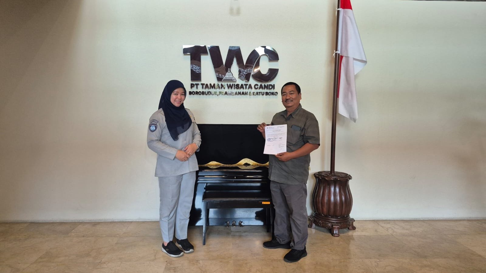 Jasa Raharja Perkuat Koordinasi dengan PT Taman Wisata Candi terkait Tertib Administrasi Kendaraan